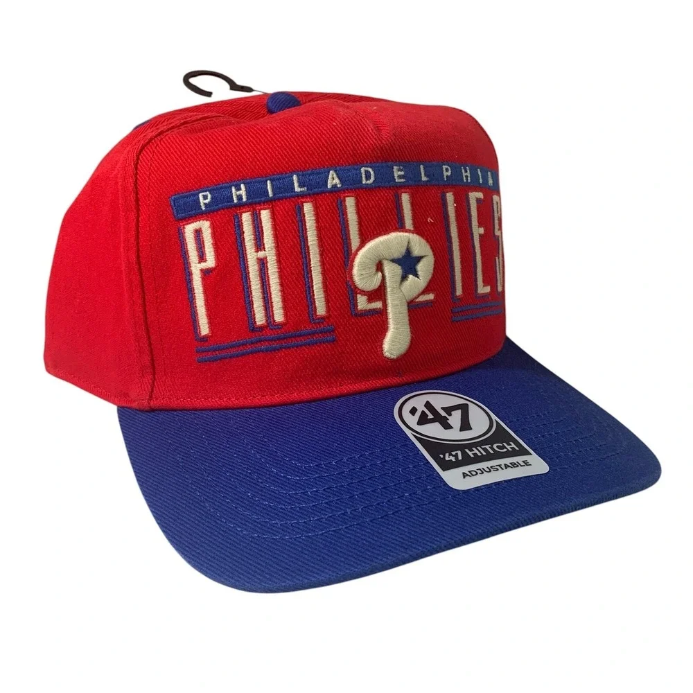 '47 Brand Philadelphia Phillies Cooperstown Hitch Snapback Adjustable Hat OSFM